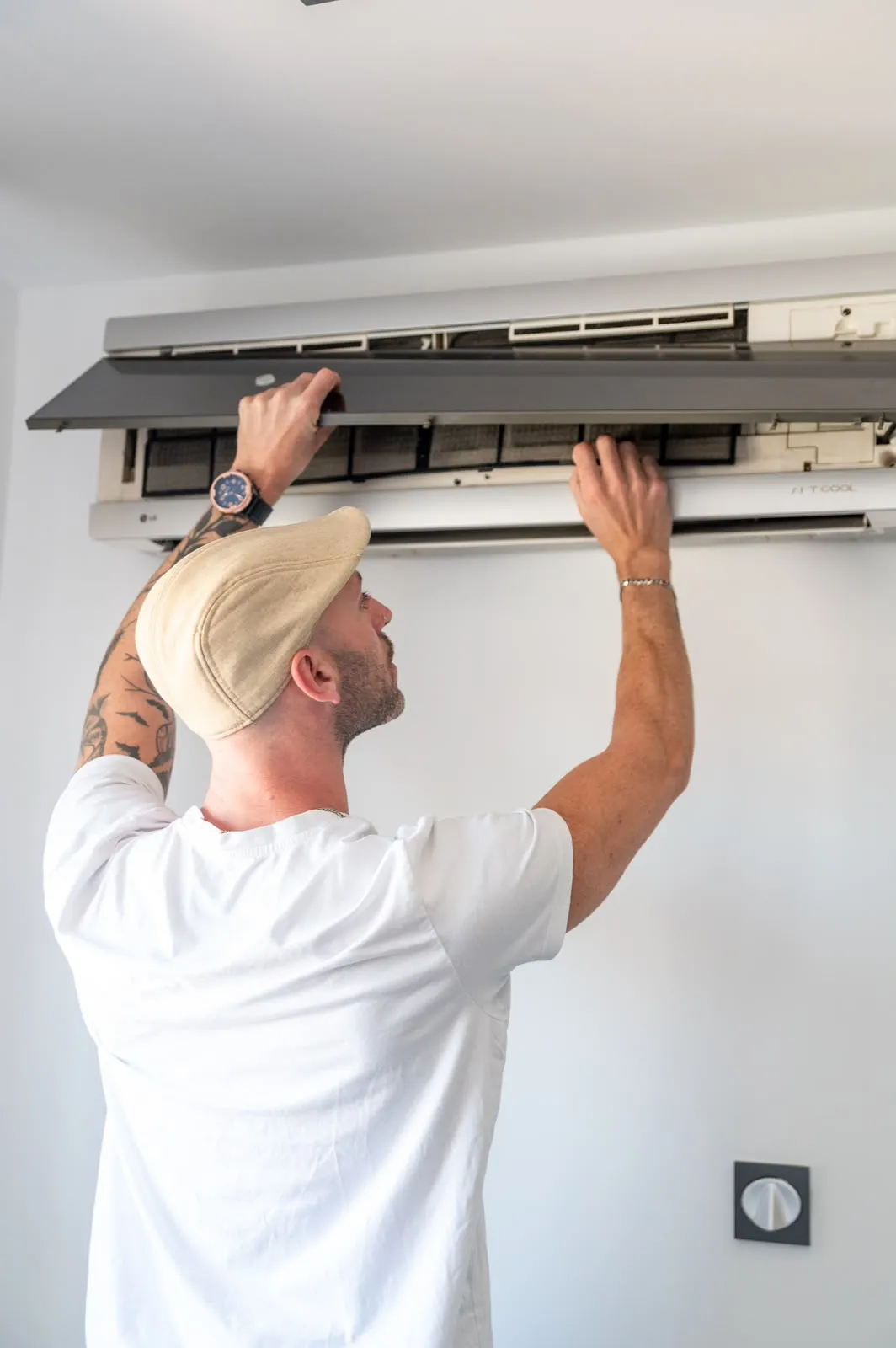 Mantenimiento de aire acondicionado de pared